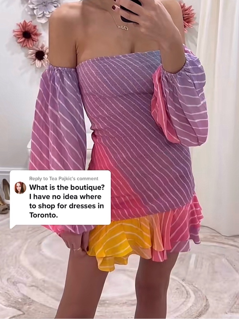 Rococo Sands Colorful Mini Dress
